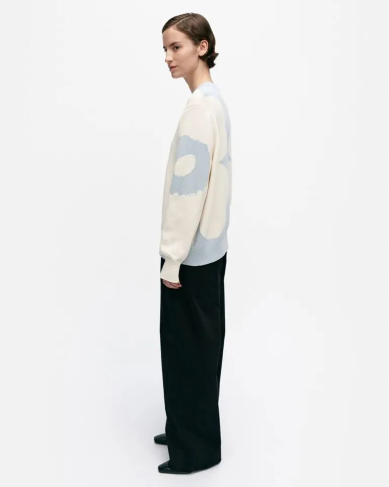 Arkki Heijastus Unikko Knitted Cotton Pullover
