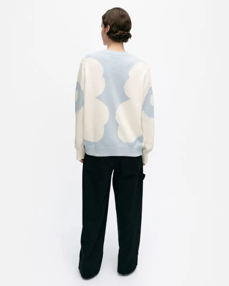 Arkki Heijastus Unikko Knitted Cotton Pullover