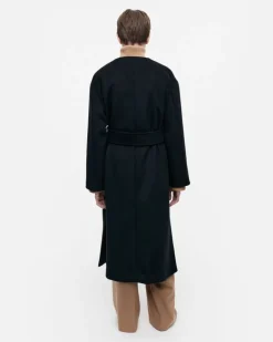 Ateljee Solid Wool Coat