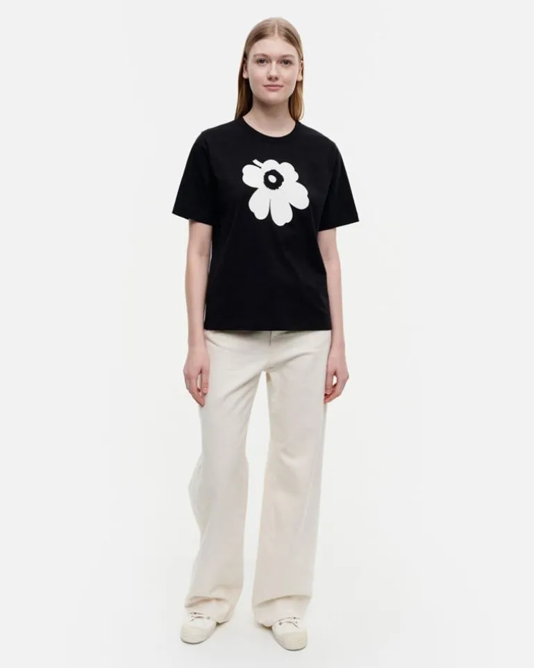 Erna Relaxed Unikko Placement T-Shirt