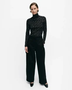 Funktio Solid Cotton Trousers