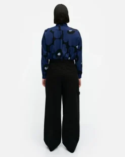 Funktio Solid Cotton Trousers