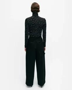 Funktio Solid Cotton Trousers