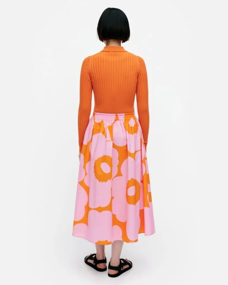Garrel Unikko Cotton Poplin Skirt