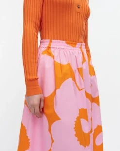 Garrel Unikko Cotton Poplin Skirt