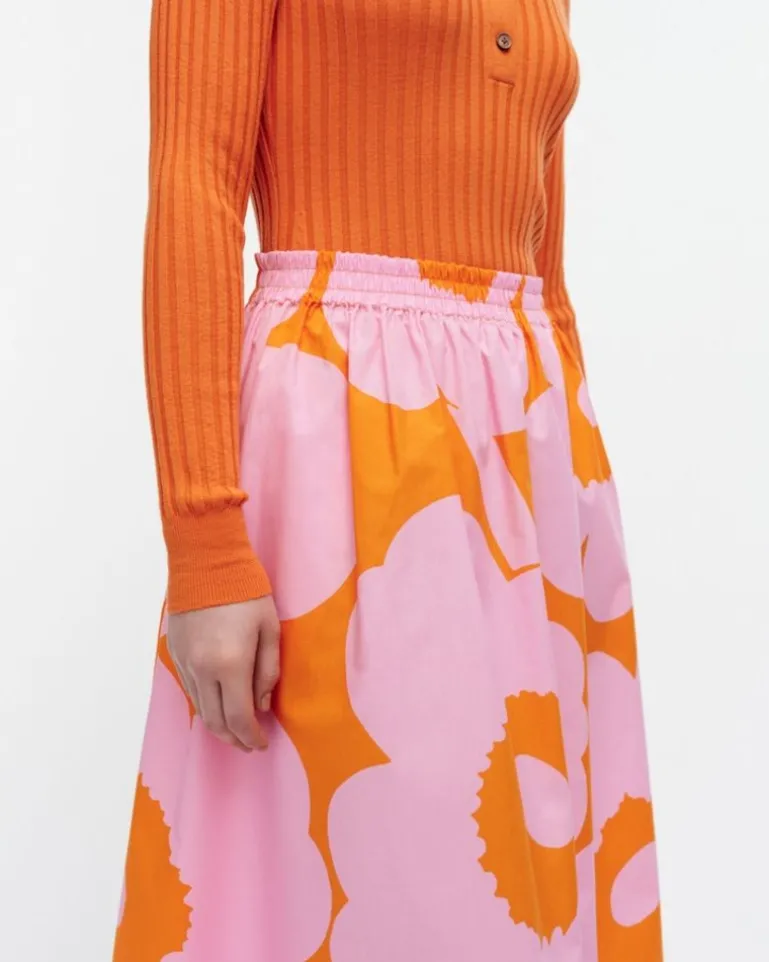 Garrel Unikko Cotton Poplin Skirt