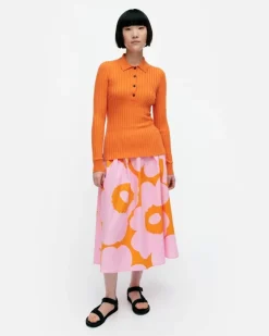 Iitu Solid Knitted Wool Pullover