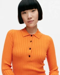 Iitu Solid Knitted Wool Pullover