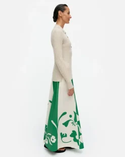 Iitu Solid Knitted Wool Pullover