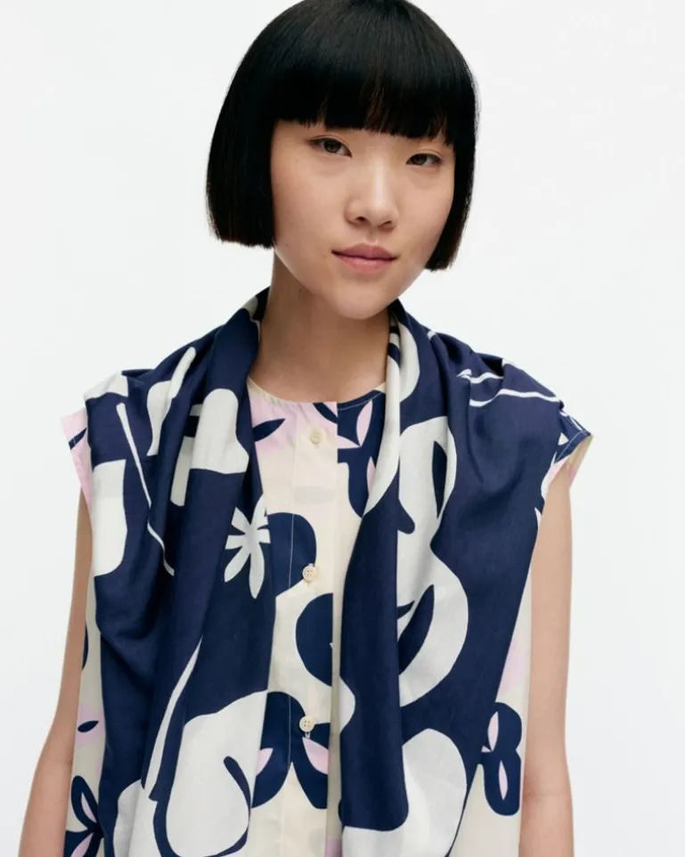 Jahha Nokturno Cotton Silk Blend Scarf