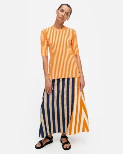 Kahlaus Merirosvo Cupro Mix Wrap Skirt