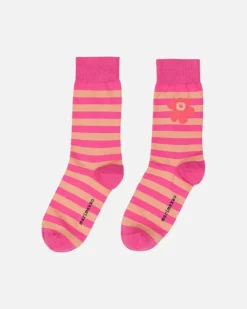 Kasvaa Tasaraita Unikko One Socks