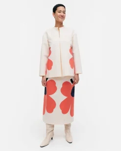 Kerran Heijastus Unikko Cotton Linen Blouse