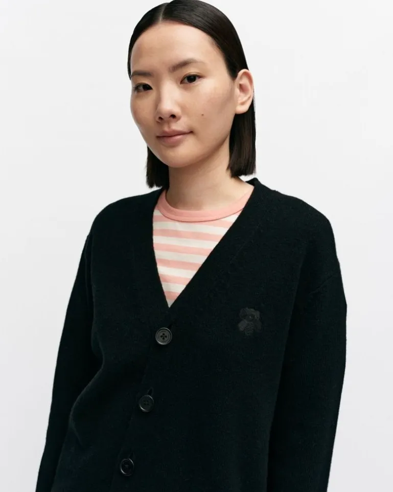 Kioski Sif Unikko Placement Wool Cardigan