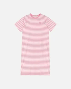 Kioski Tasaraita Oversized Jersey Dress