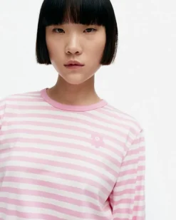 Kioski Tasaraita Relaxed Longsleeve Jersey Top