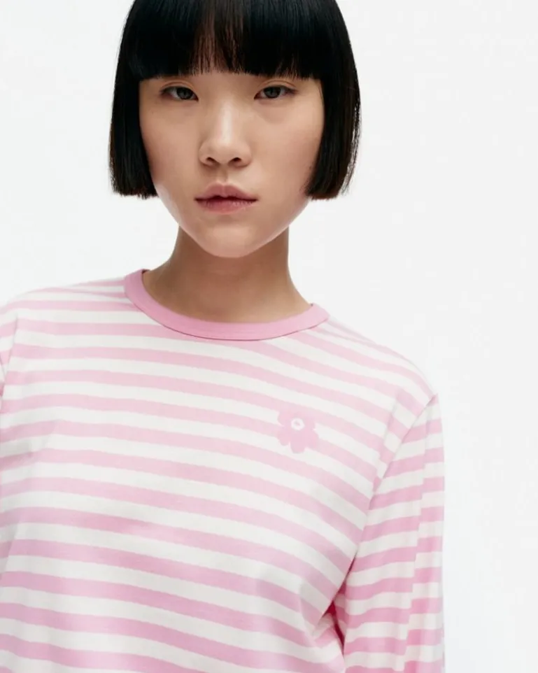 Kioski Tasaraita Relaxed Longsleeve Jersey Top