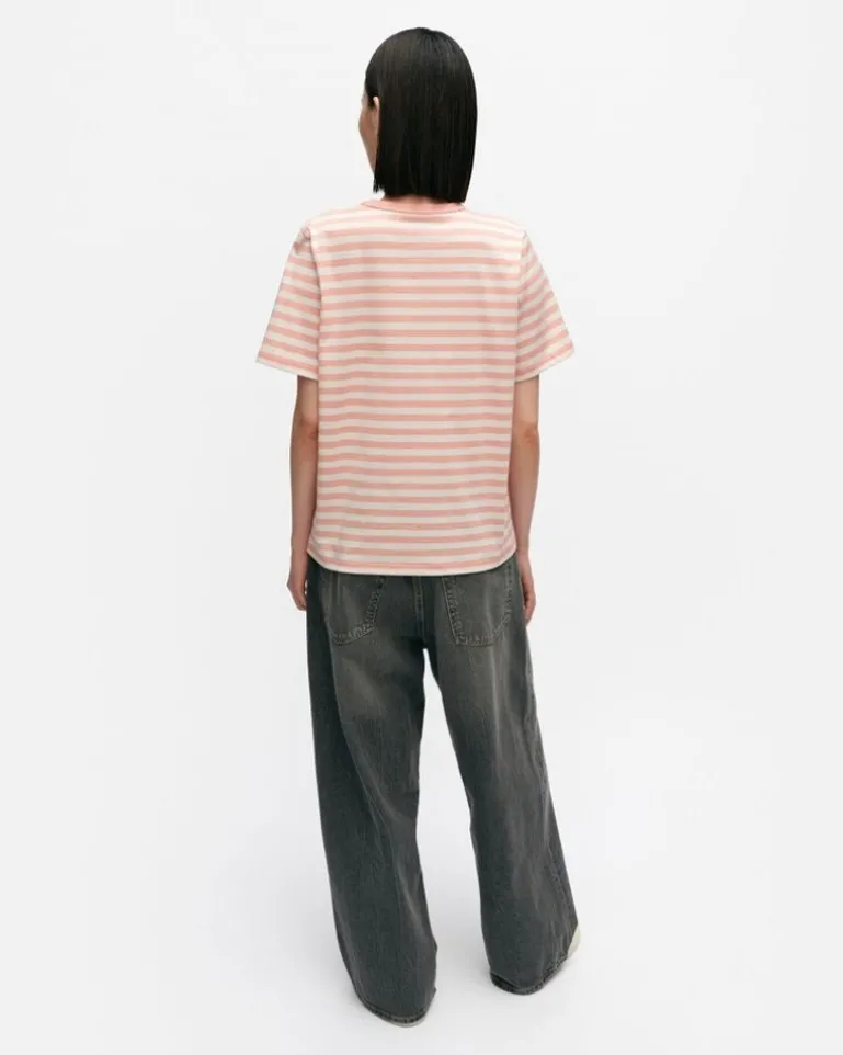 Kioski Tasaraita Relaxed Shortsleeve T-Shirt