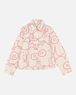 Kioski Ystavyys Pieni Piirto Unikko 2 Denim Jacket