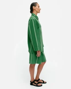 Kulmat Vesi Cotton Linen Overshirt