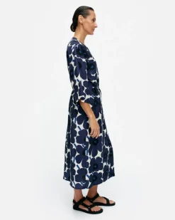 Markkinat Unikko Cupro Mix Dress