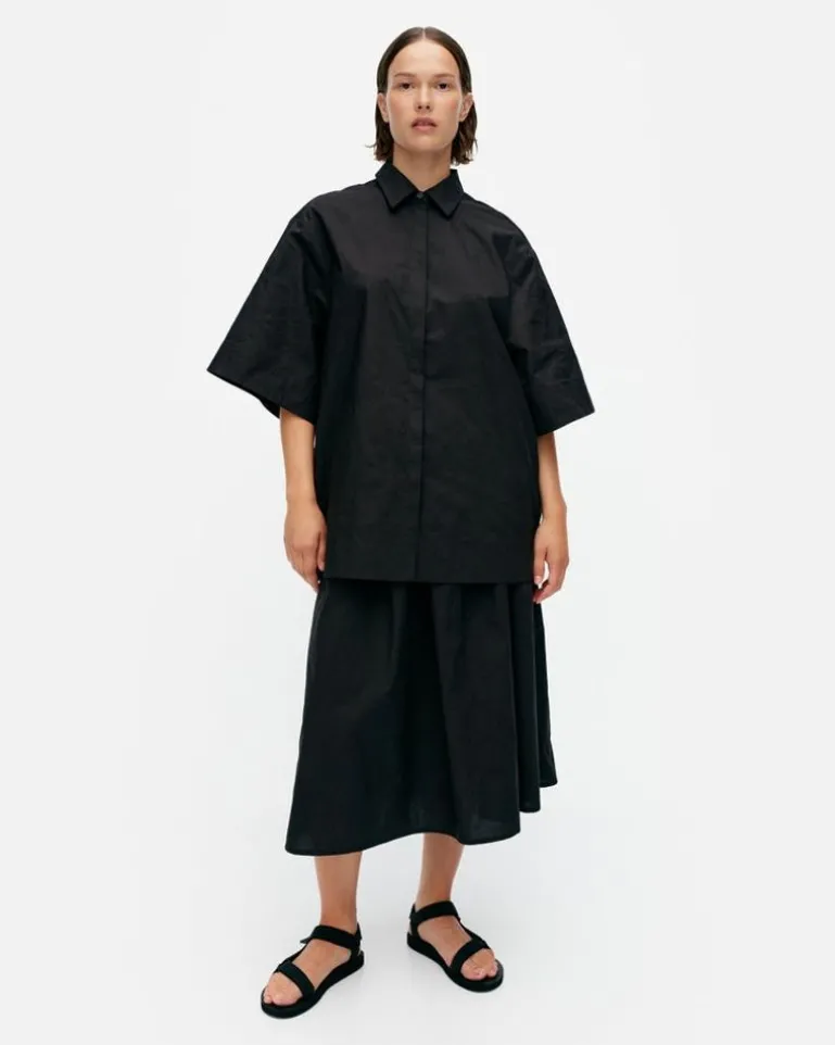 Meara Mini Unikko Cotton Poplin Tunic