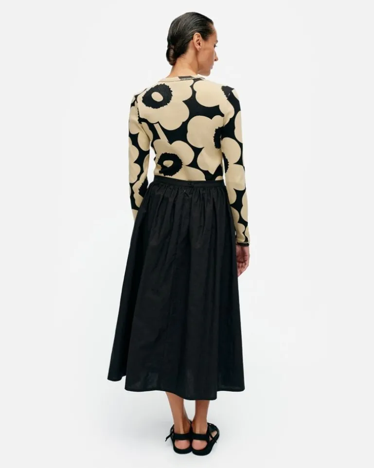 Meimi Mini Unikko Cotton Poplin Skirt