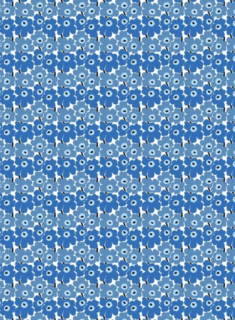 Mini Unikko Cotton Fabric