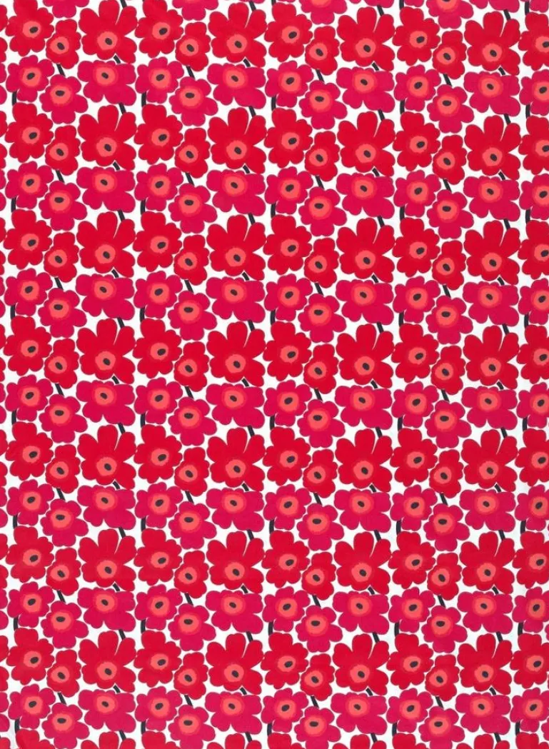Mini Unikko Cotton Fabric