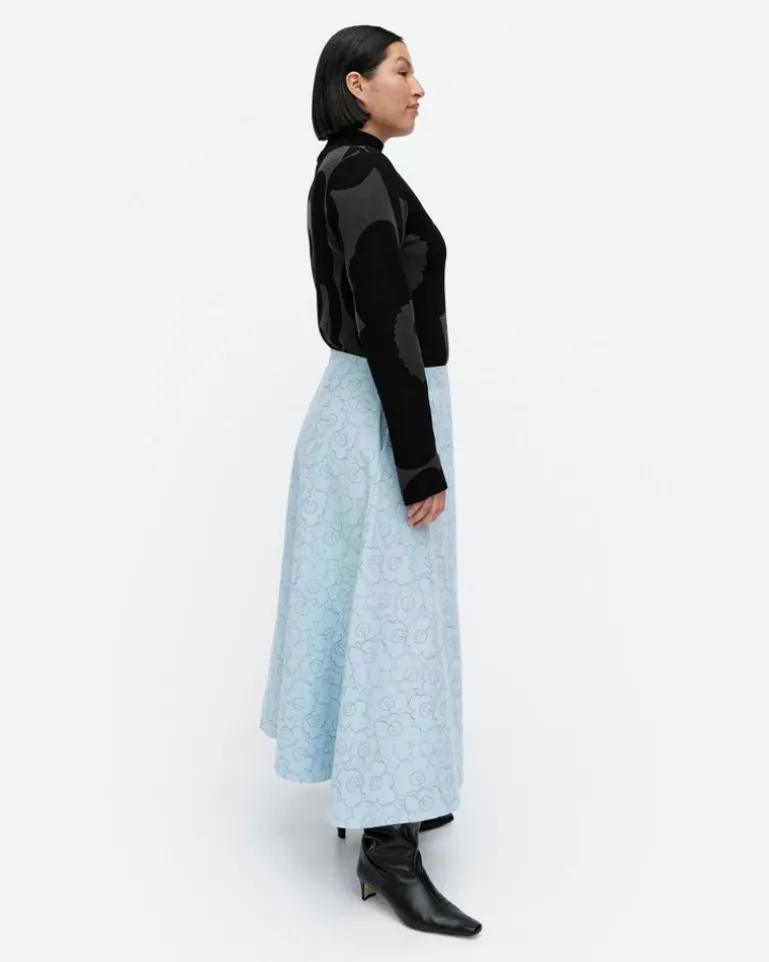 Misla Mini Piirto Unikko Cotton Skirt