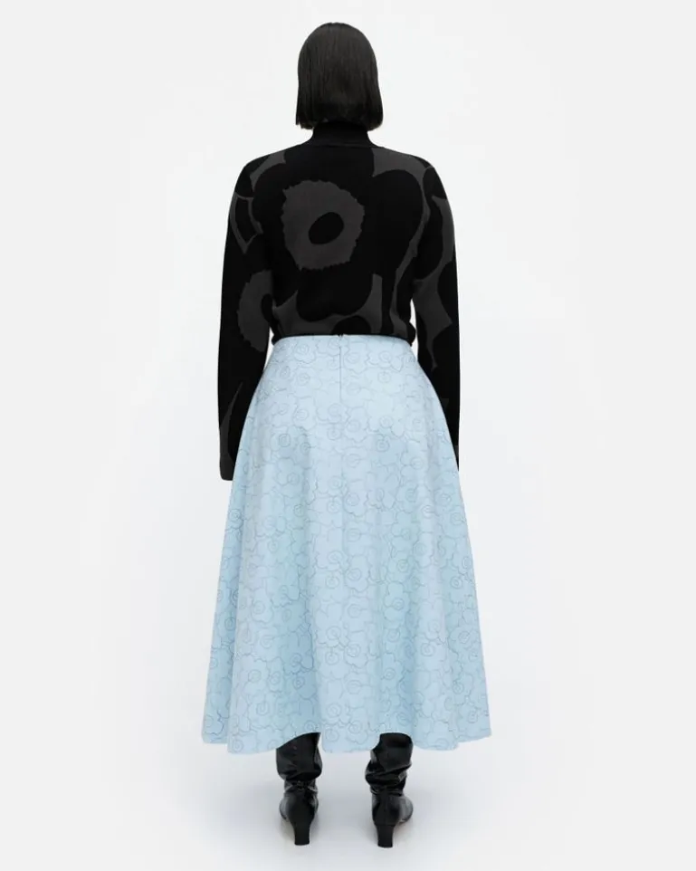 Misla Mini Piirto Unikko Cotton Skirt