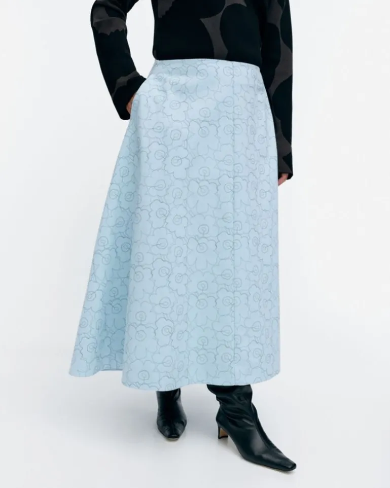 Misla Mini Piirto Unikko Cotton Skirt