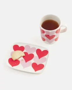 Oiva / Sydamet Mug 2,5 Dl And Plate 12X15 Cm Set