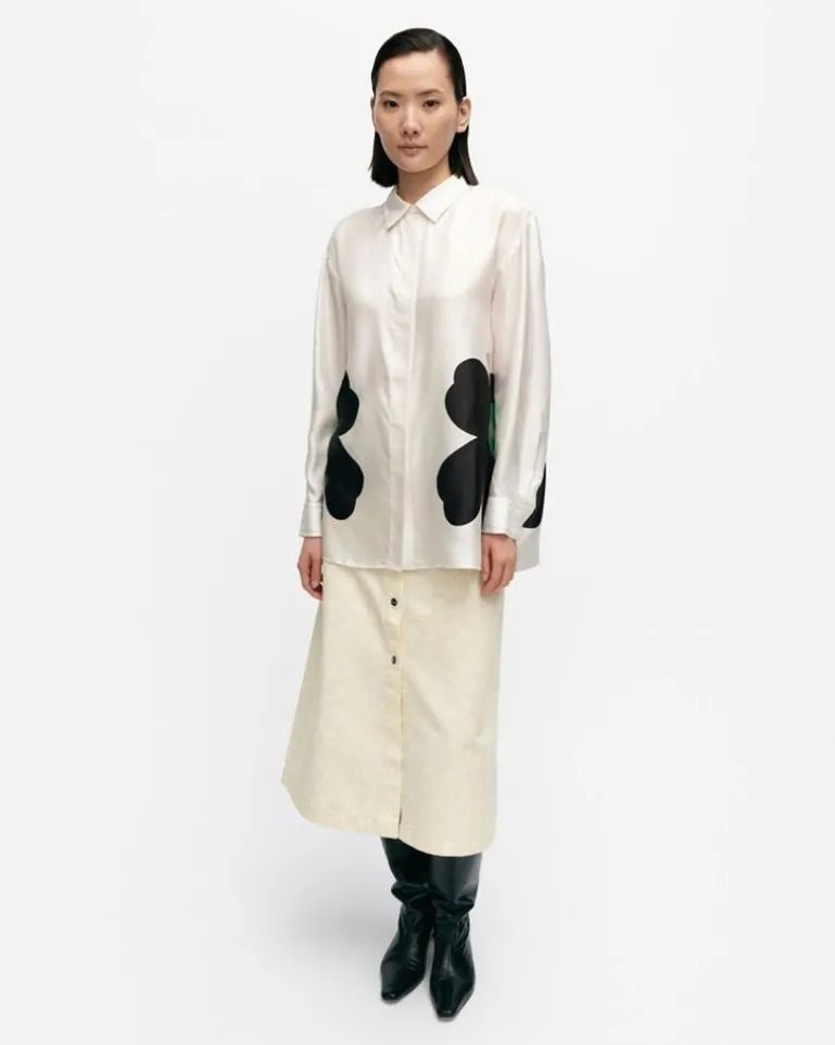 Outi Heijastus Unikko Silk Shirt