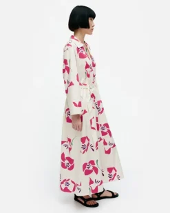 Perenna Helakka Cotton Poplin Dress