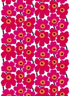 Pieni Unikko Acrylic Coated Cotton