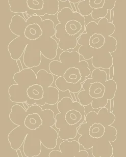 Piirto Unikko Linen Fabric