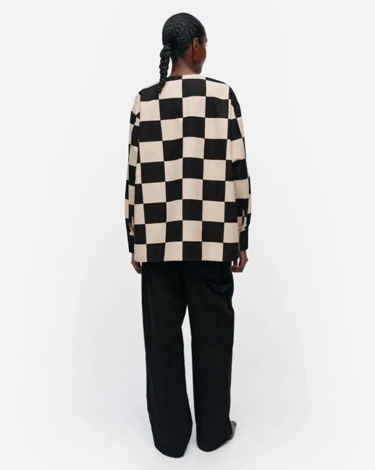 Reuna Kukko Ja Kana Cotton Linen Tunic