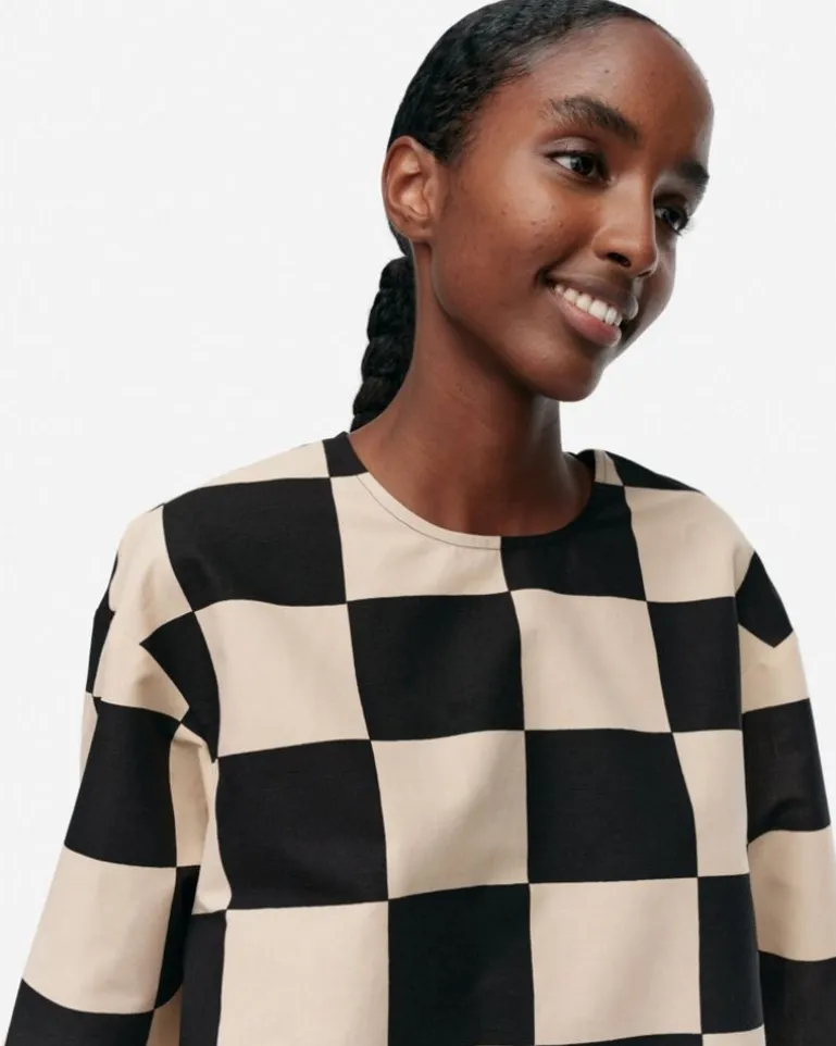 Reuna Kukko Ja Kana Cotton Linen Tunic