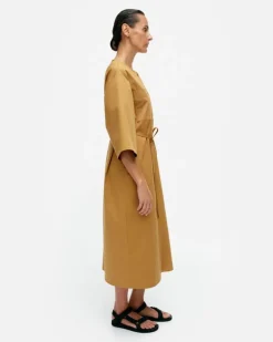 Sarkka Solid Cotton Dress