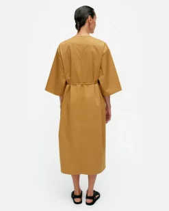 Sarkka Solid Cotton Dress