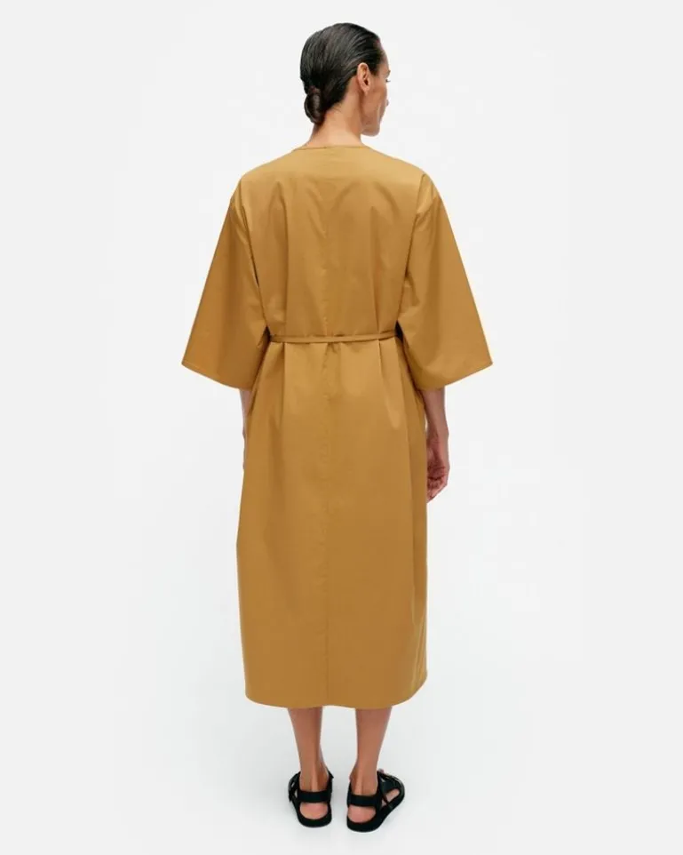 Sarkka Solid Cotton Dress