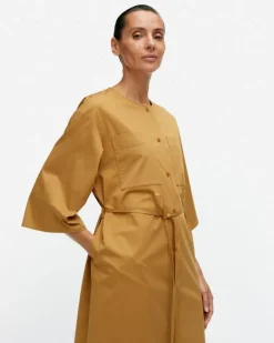 Sarkka Solid Cotton Dress