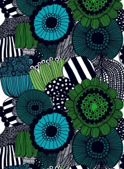 Siirtolapuutarha Acrylic-Coated Cotton Fabric