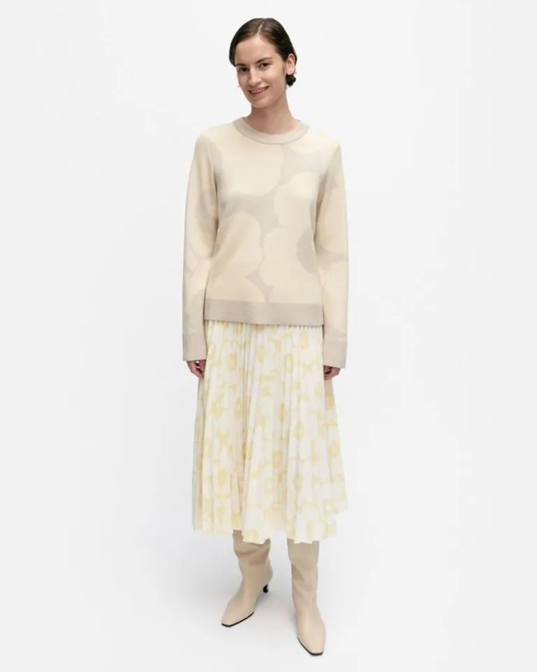 Tahti Ii Unikko Knitted Wool Pullover