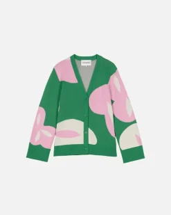 Tyrske Poiminto Knitted Cotton Cardigan