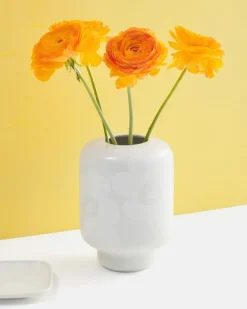 Unikko Ceramic Vase 18 Cm